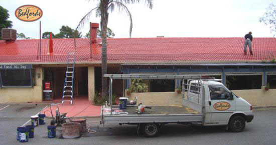 Roof Coat - Gooseberry Hill Shopping Center